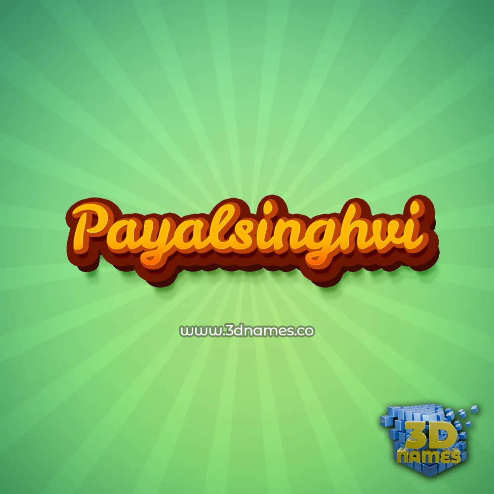 payalsinghvi in Green Rays style - 3D name wallpaper payalsinghvi in Green Rays style - 3D name wallpaper