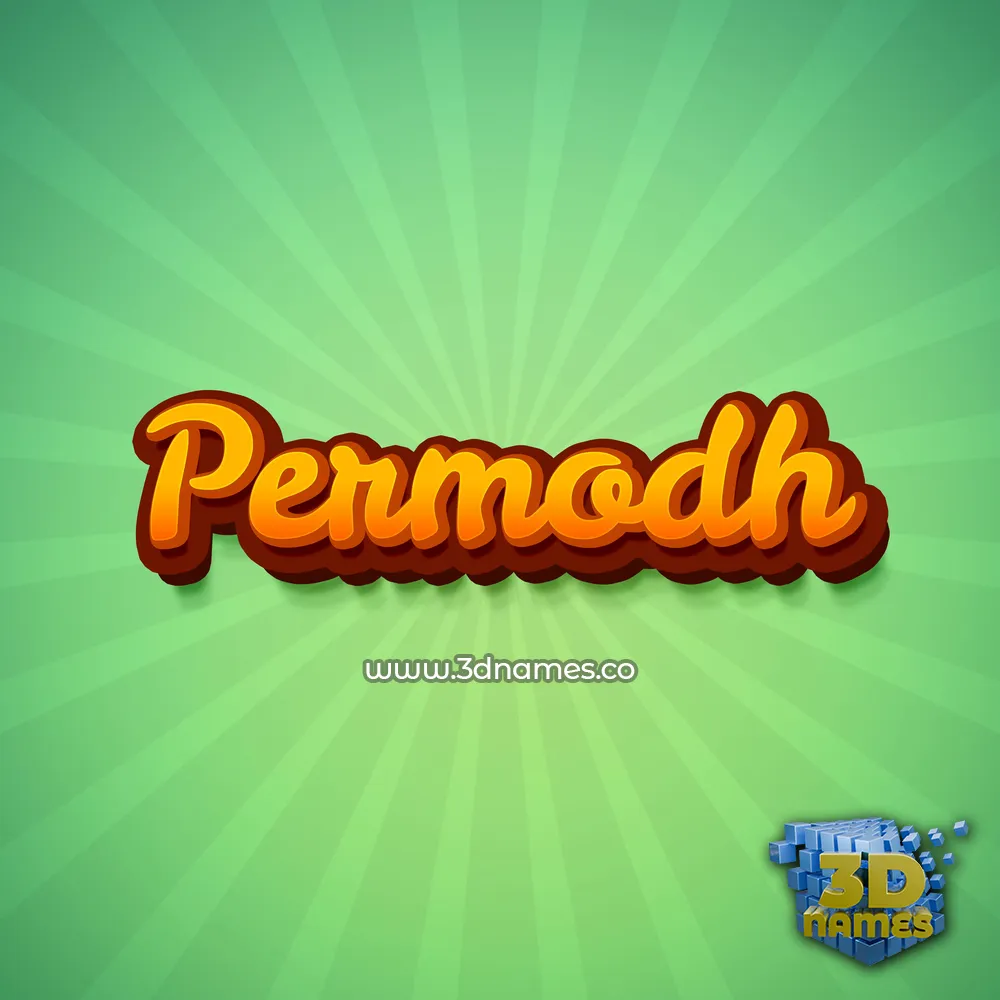 permodh in Green Rays style - 3D name wallpaper permodh in Green Rays style - 3D name wallpaper