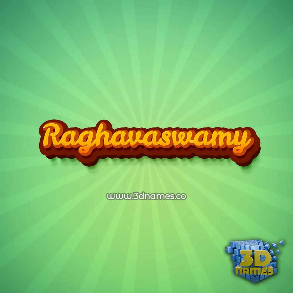 raghavaswamy in Green Rays style - 3D name wallpaper raghavaswamy in Green Rays style - 3D name wallpaper