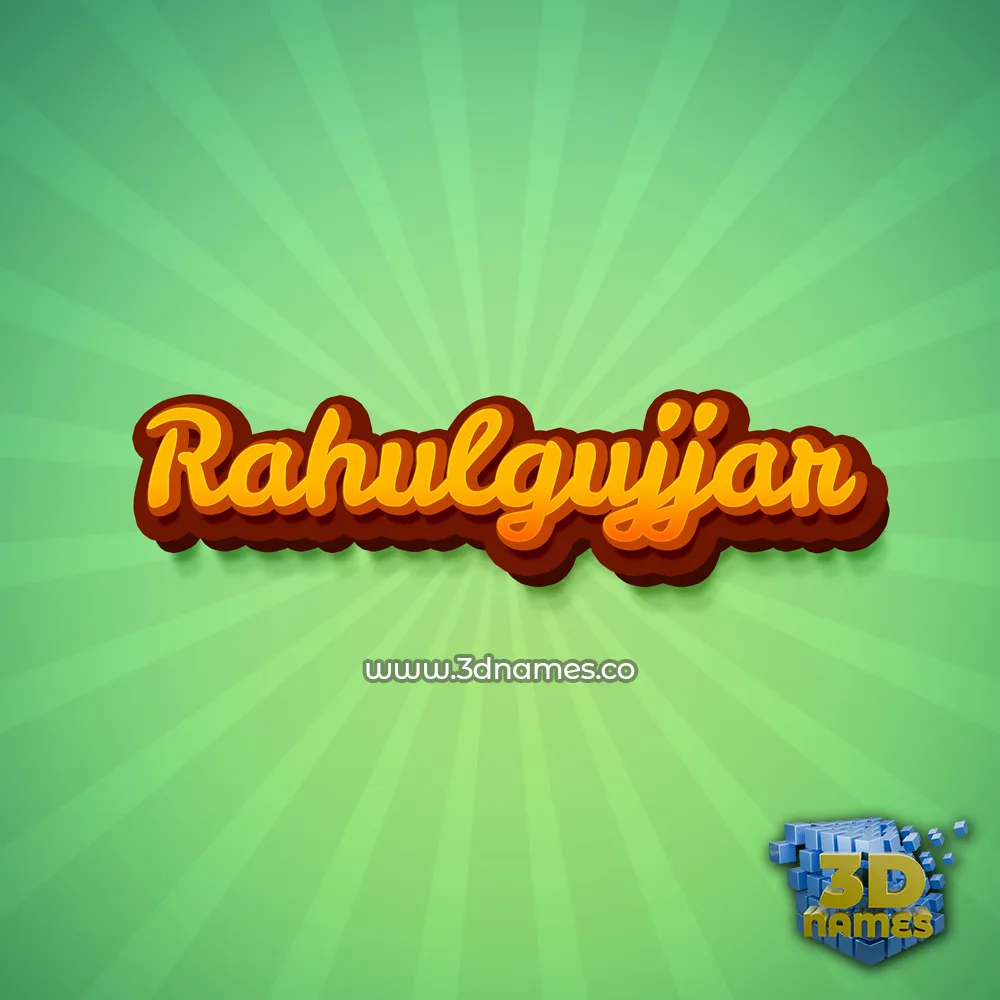 rahulgujjar in Green Rays style - 3D name wallpaper rahulgujjar in Green Rays style - 3D name wallpaper