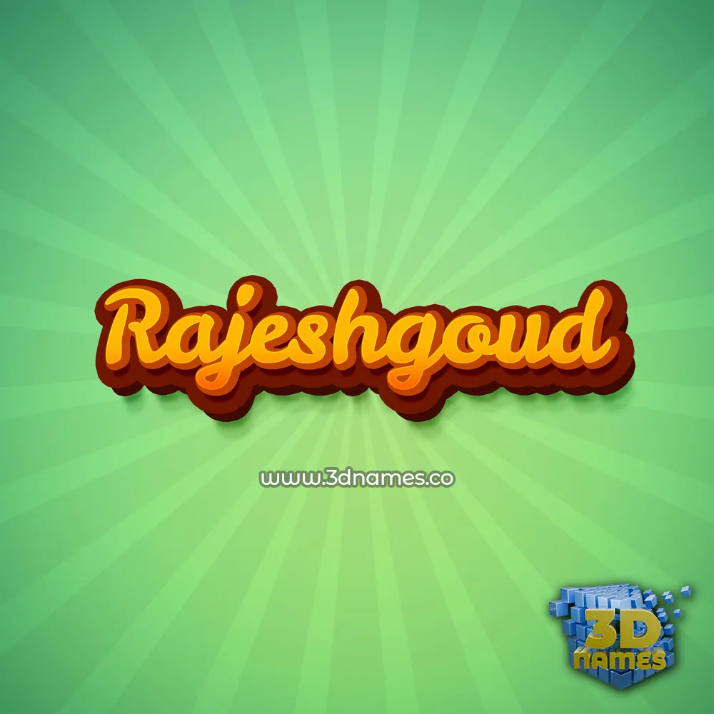 rajeshgoud in Green Rays style - 3D name wallpaper rajeshgoud in Green Rays style - 3D name wallpaper