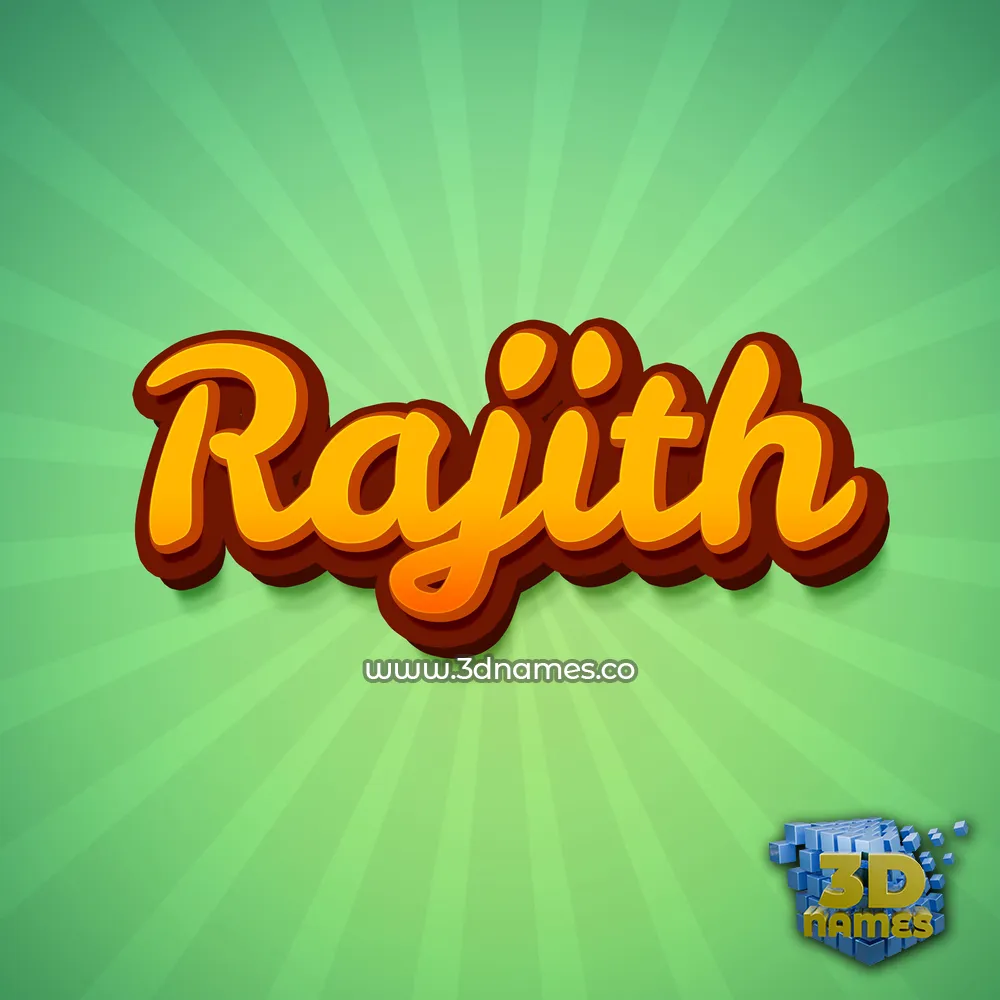rajith in Green Rays style - 3D name wallpaper rajith in Green Rays style - 3D name wallpaper