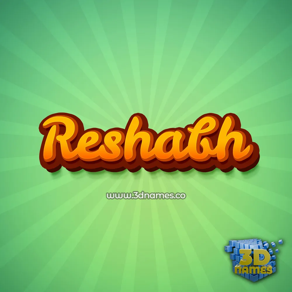reshabh in Green Rays style - 3D name wallpaper reshabh in Green Rays style - 3D name wallpaper