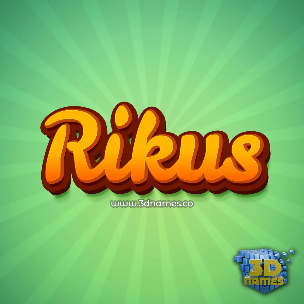 rikus in Green Rays style - 3D name wallpaper rikus in Green Rays style - 3D name wallpaper