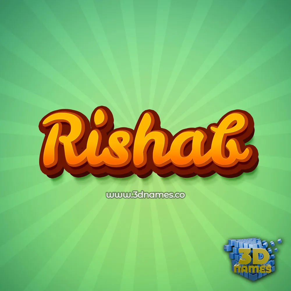 rishab in Green Rays style - 3D name wallpaper rishab in Green Rays style - 3D name wallpaper