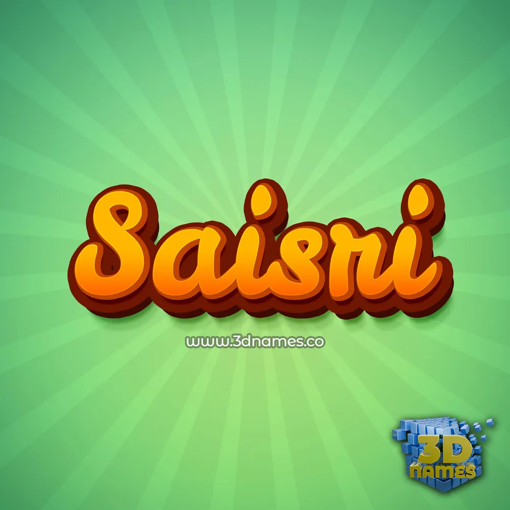 saisri in Green Rays style - 3D name wallpaper saisri in Green Rays style - 3D name wallpaper