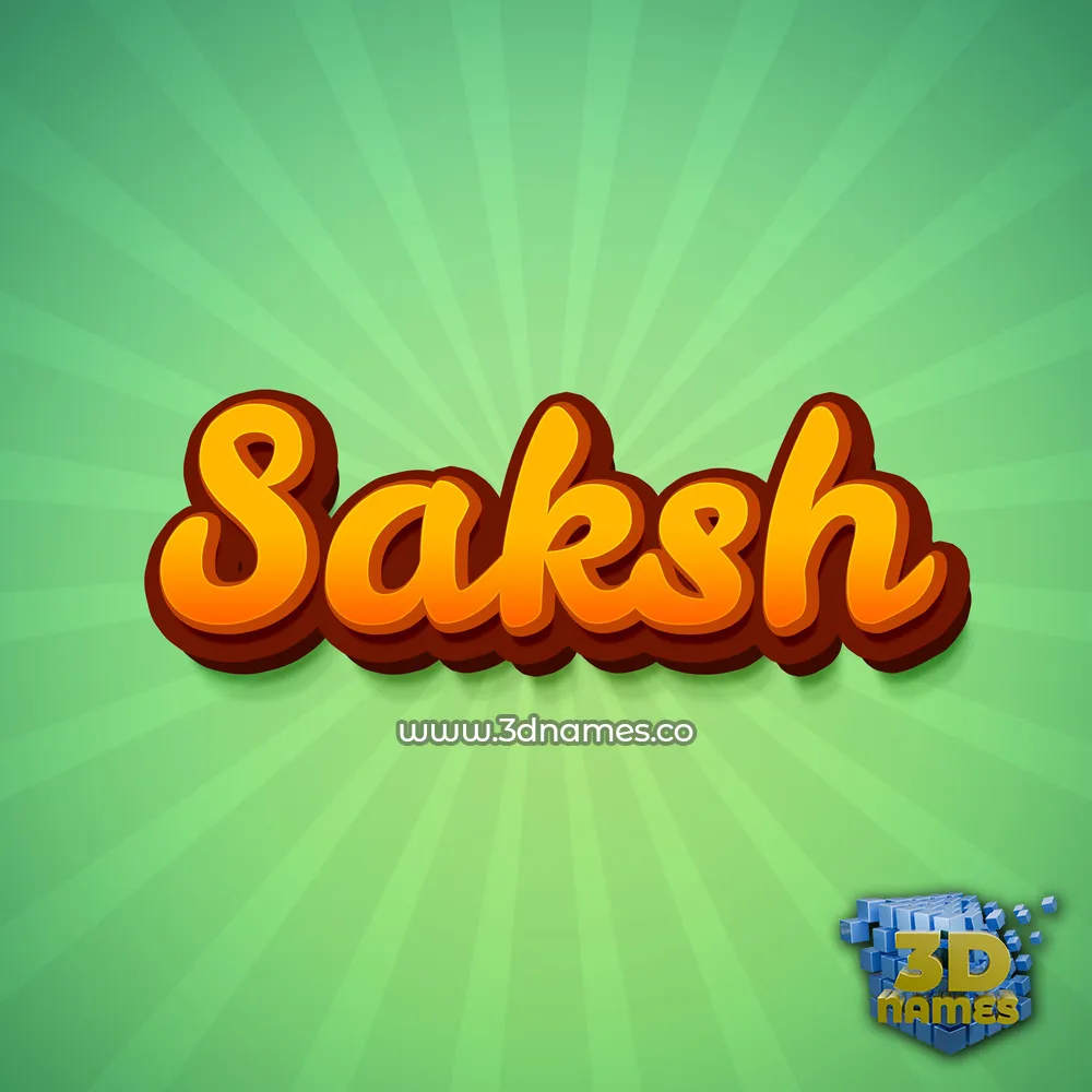 saksh in Green Rays style - 3D name wallpaper saksh in Green Rays style - 3D name wallpaper