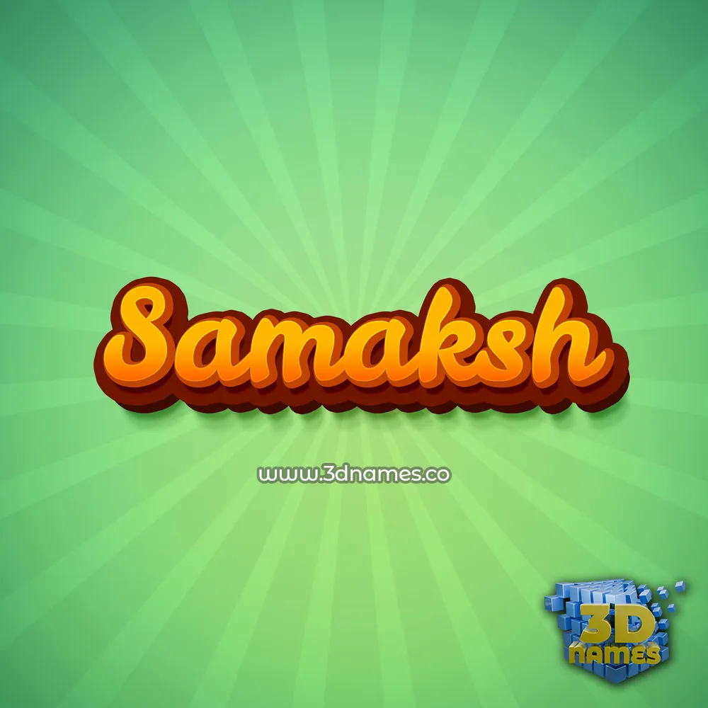 samaksh in Green Rays style - 3D name wallpaper samaksh in Green Rays style - 3D name wallpaper