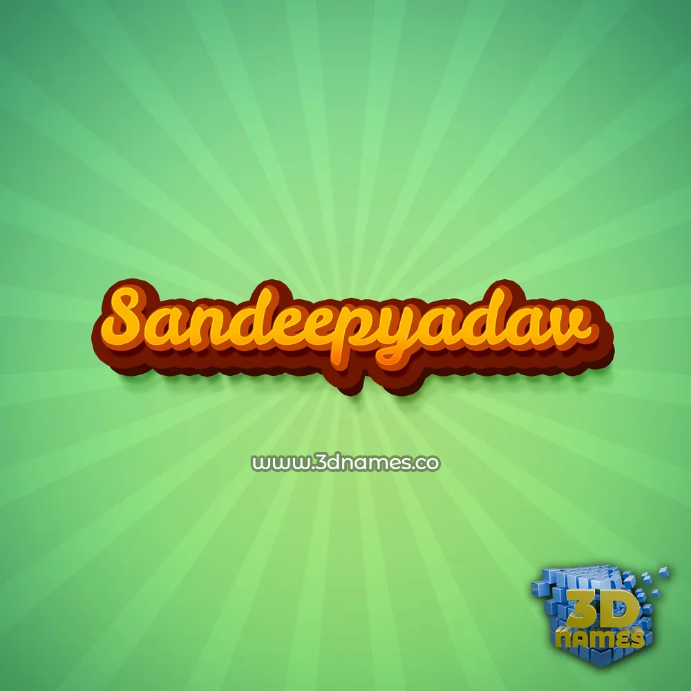 sandeepyadav in Green Rays style - 3D name wallpaper sandeepyadav in Green Rays style - 3D name wallpaper