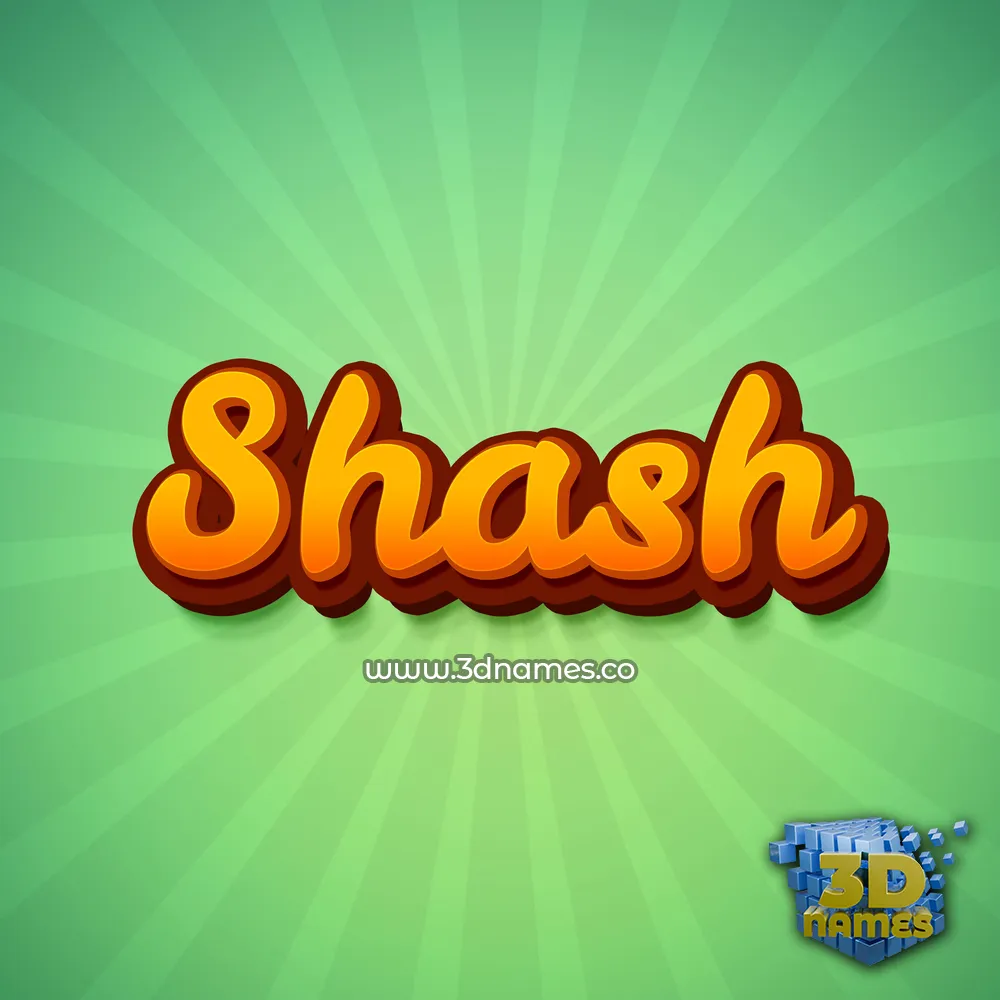 shash in Green Rays style - 3D name wallpaper shash in Green Rays style - 3D name wallpaper