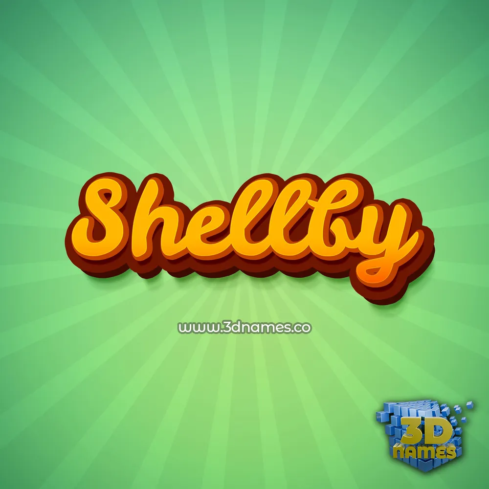 shellby in Green Rays style - 3D name wallpaper shellby in Green Rays style - 3D name wallpaper