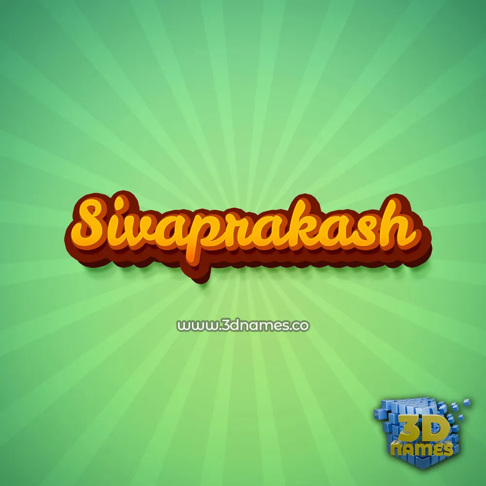 sivaprakash in Green Rays style - 3D name wallpaper sivaprakash in Green Rays style - 3D name wallpaper