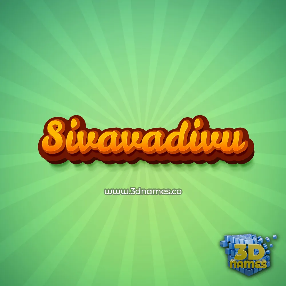 sivavadivu in Green Rays style - 3D name wallpaper sivavadivu in Green Rays style - 3D name wallpaper