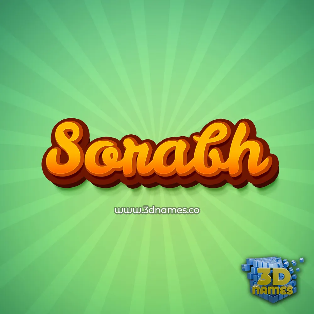 sorabh in Green Rays style - 3D name wallpaper sorabh in Green Rays style - 3D name wallpaper