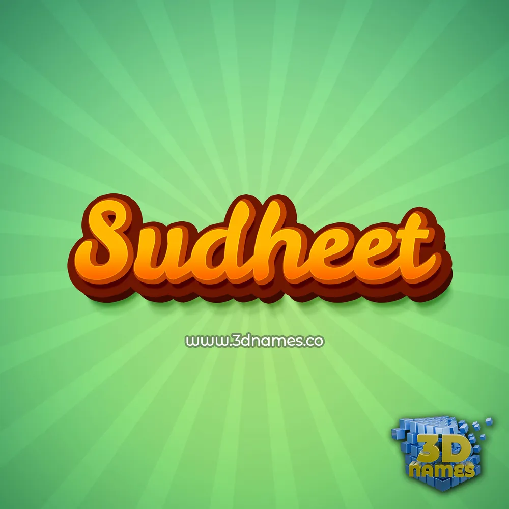 sudheet in Green Rays style - 3D name wallpaper sudheet in Green Rays style - 3D name wallpaper