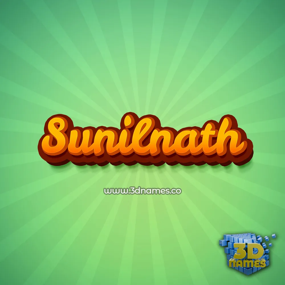 sunilnath in Green Rays style - 3D name wallpaper sunilnath in Green Rays style - 3D name wallpaper
