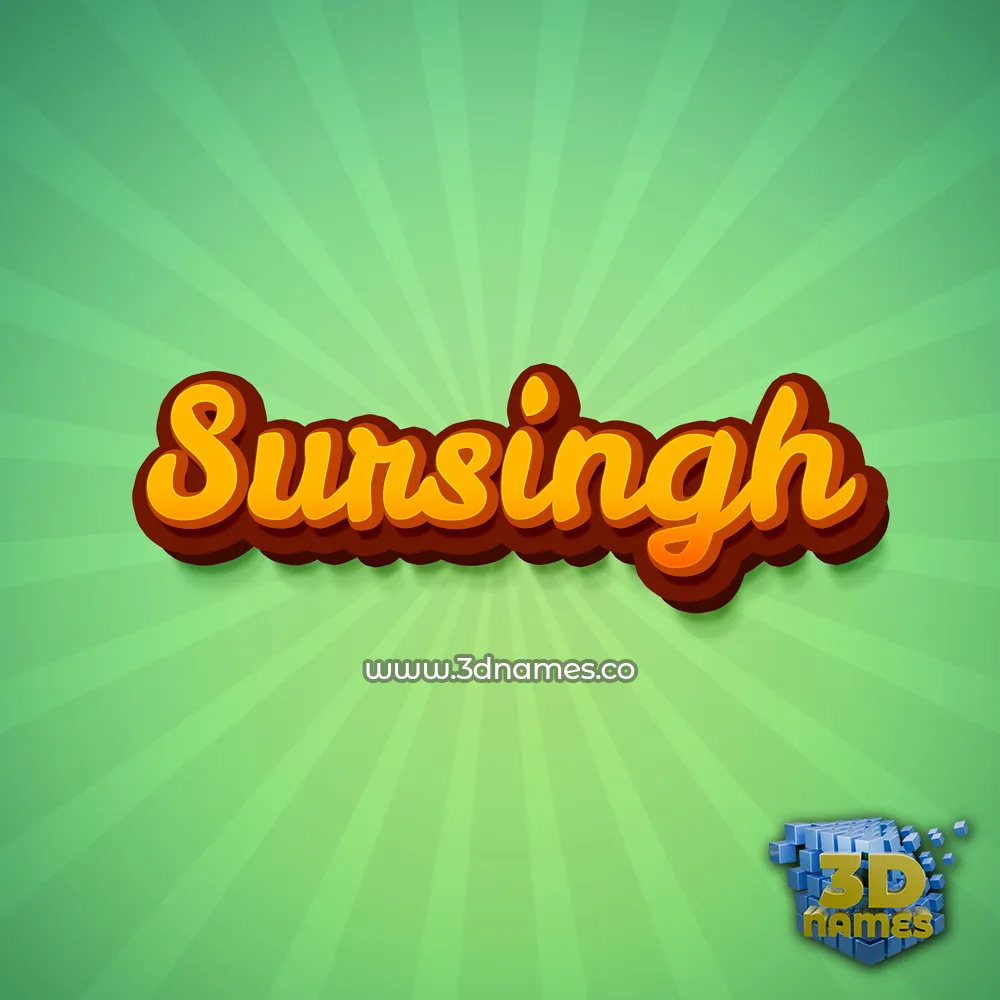 sursingh in Green Rays style - 3D name wallpaper sursingh in Green Rays style - 3D name wallpaper