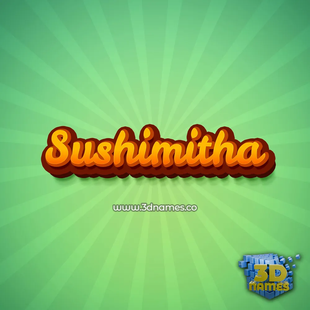 sushimitha in Green Rays style - 3D name wallpaper sushimitha in Green Rays style - 3D name wallpaper