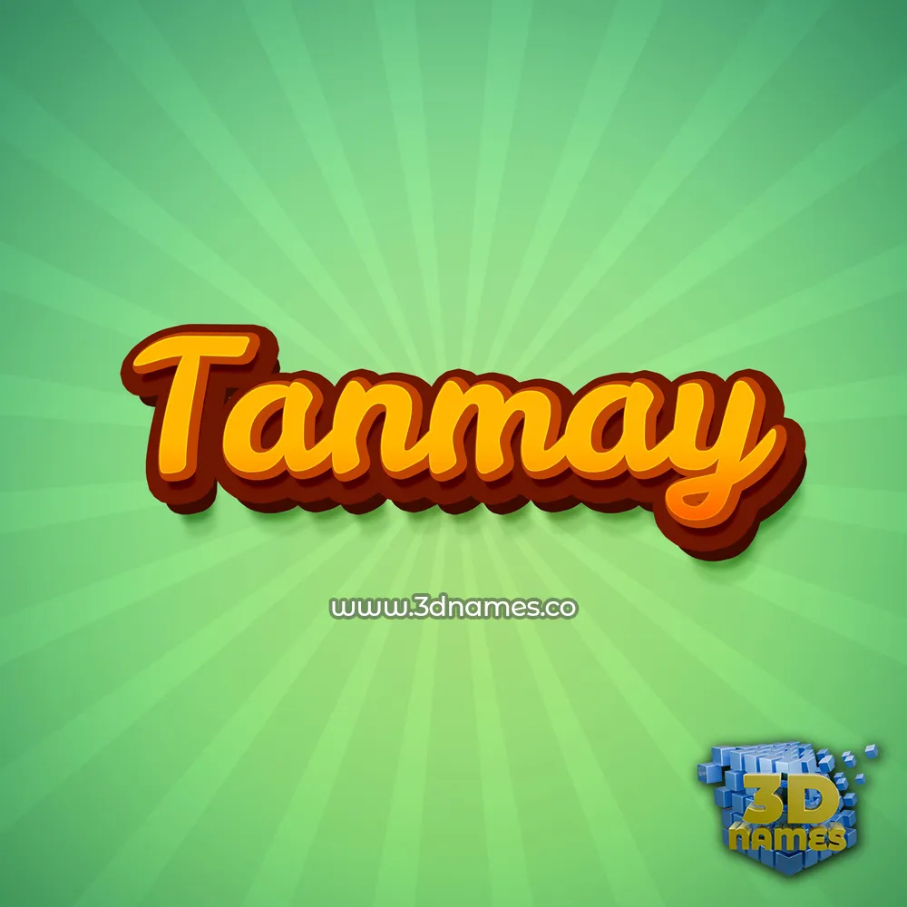 tanmay in Green Rays style - 3D name wallpaper tanmay in Green Rays style - 3D name wallpaper