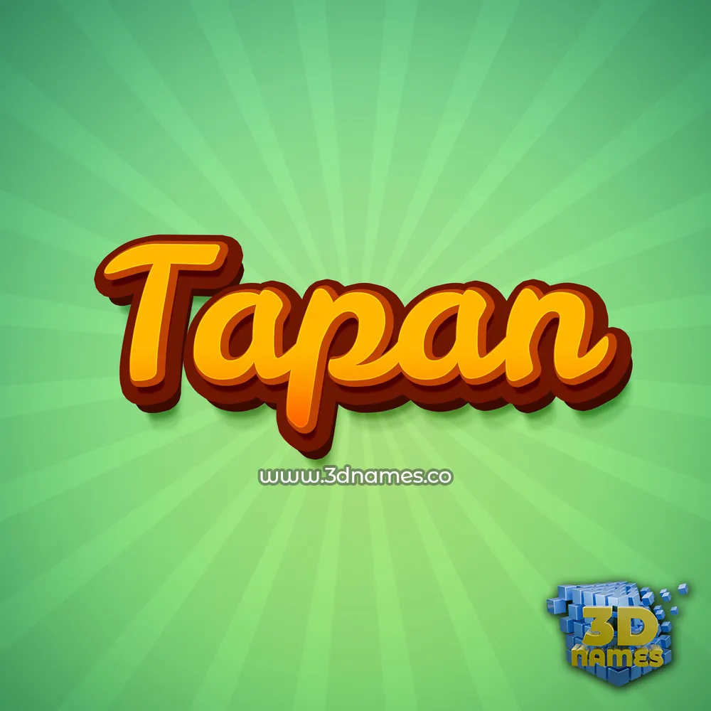 tapan in Green Rays style - 3D name wallpaper tapan in Green Rays style - 3D name wallpaper