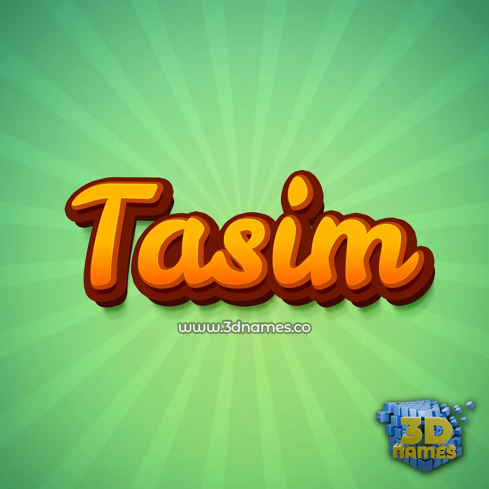 tasim in Green Rays style - 3D name wallpaper tasim in Green Rays style - 3D name wallpaper