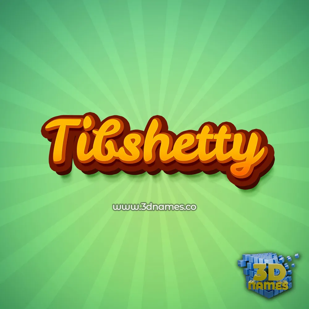 tibshetty in Green Rays style - 3D name wallpaper tibshetty in Green Rays style - 3D name wallpaper