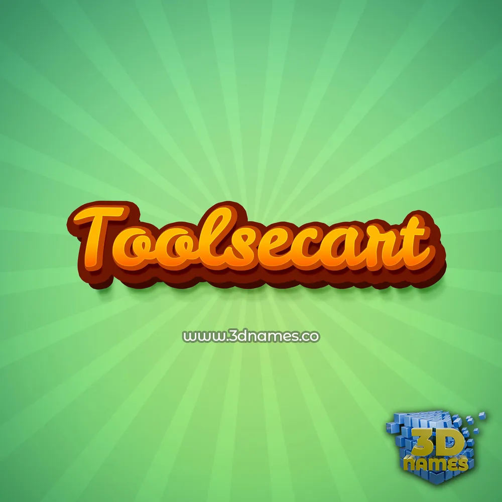 toolsecart in Green Rays style - 3D name wallpaper toolsecart in Green Rays style - 3D name wallpaper