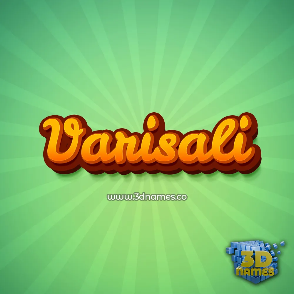 varisali in Green Rays style - 3D name wallpaper varisali in Green Rays style - 3D name wallpaper
