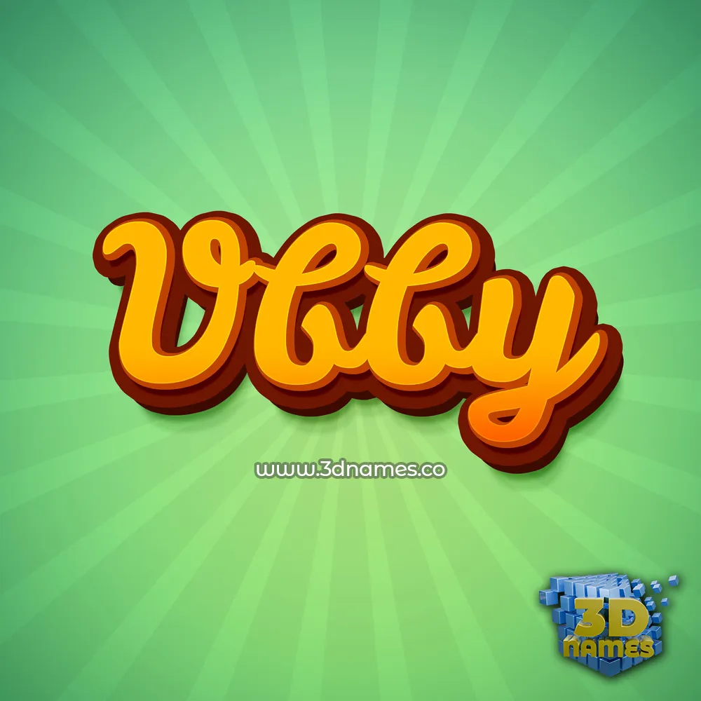vbby in Green Rays style - 3D name wallpaper vbby in Green Rays style - 3D name wallpaper