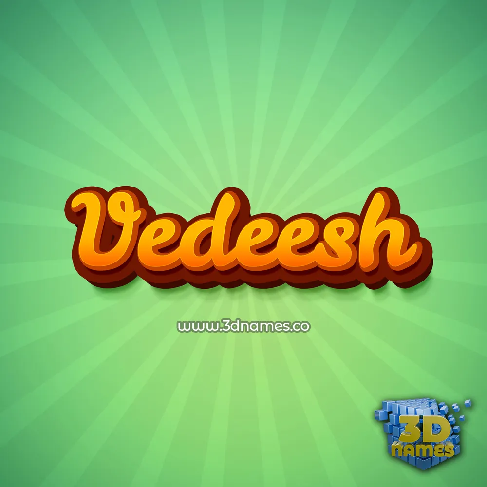 vedeesh in Green Rays style - 3D name wallpaper vedeesh in Green Rays style - 3D name wallpaper