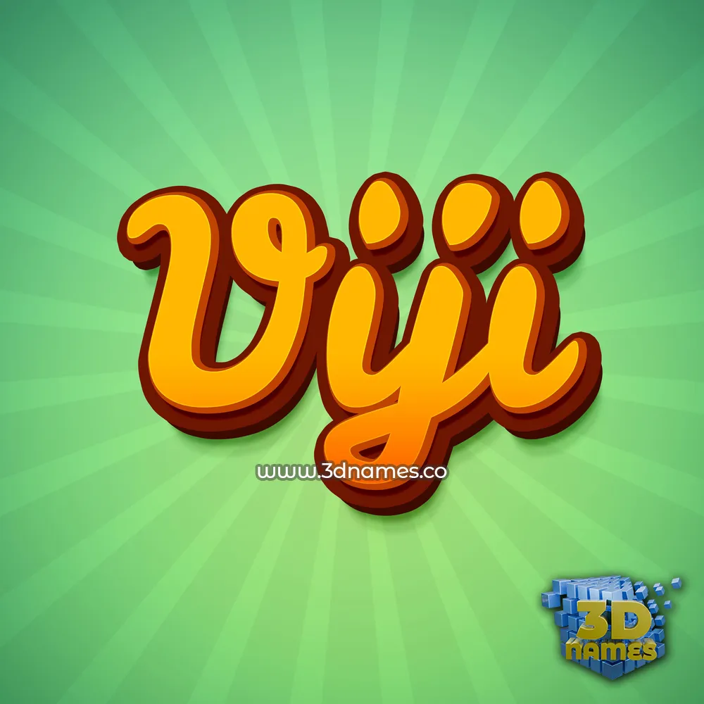viji in Green Rays style - 3D name wallpaper viji in Green Rays style - 3D name wallpaper
