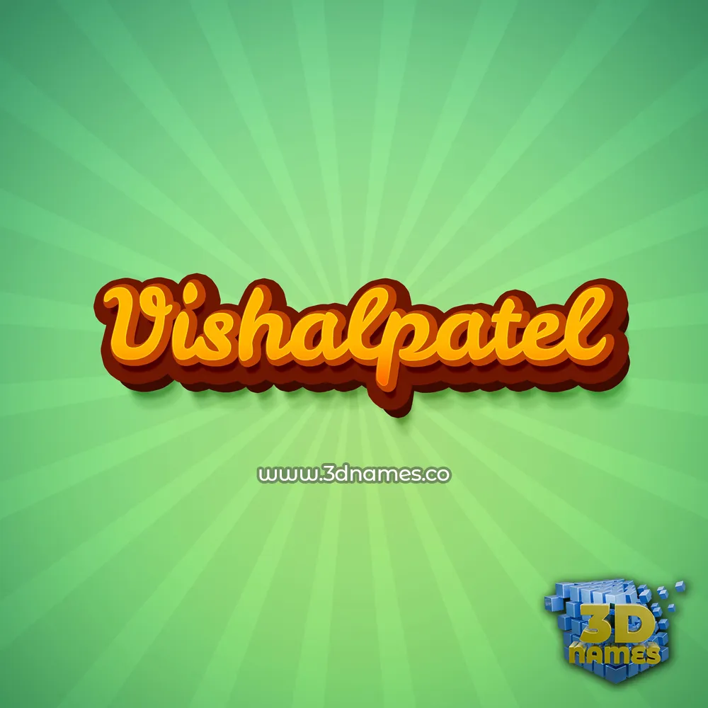 vishalpatel in Green Rays style - 3D name wallpaper vishalpatel in Green Rays style - 3D name wallpaper