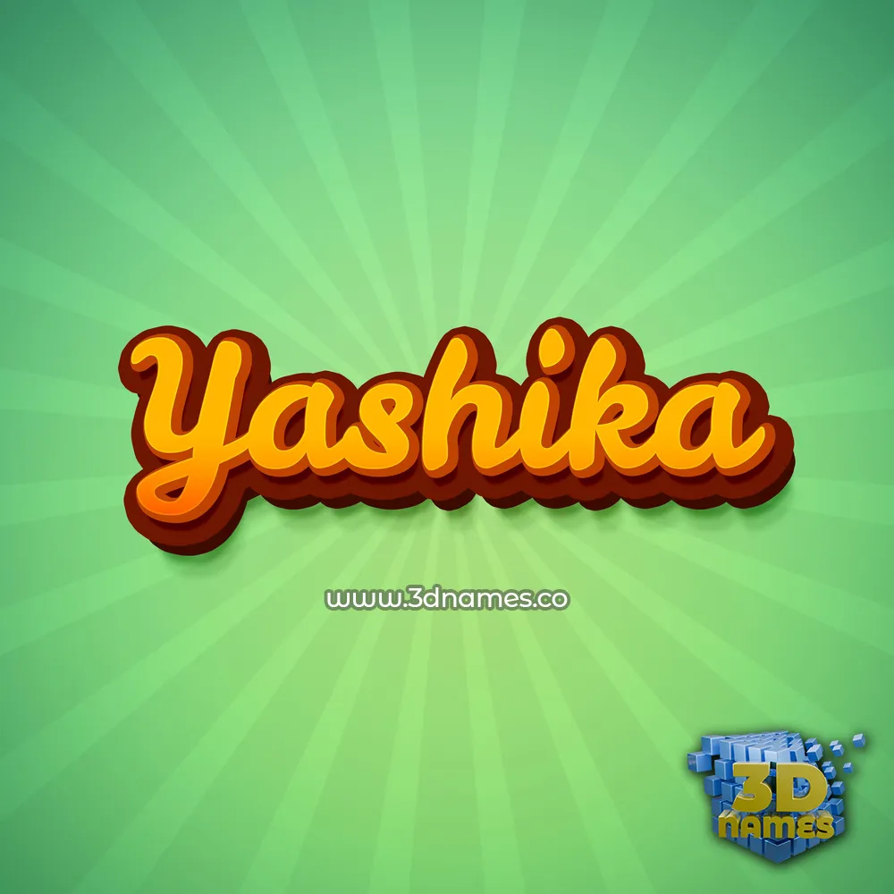yashika in Green Rays style - 3D name wallpaper yashika in Green Rays style - 3D name wallpaper