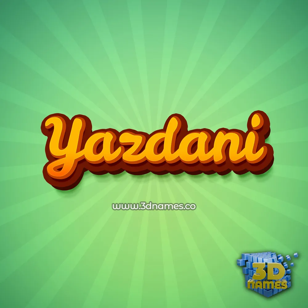 yazdani in Green Rays style - 3D name wallpaper yazdani in Green Rays style - 3D name wallpaper