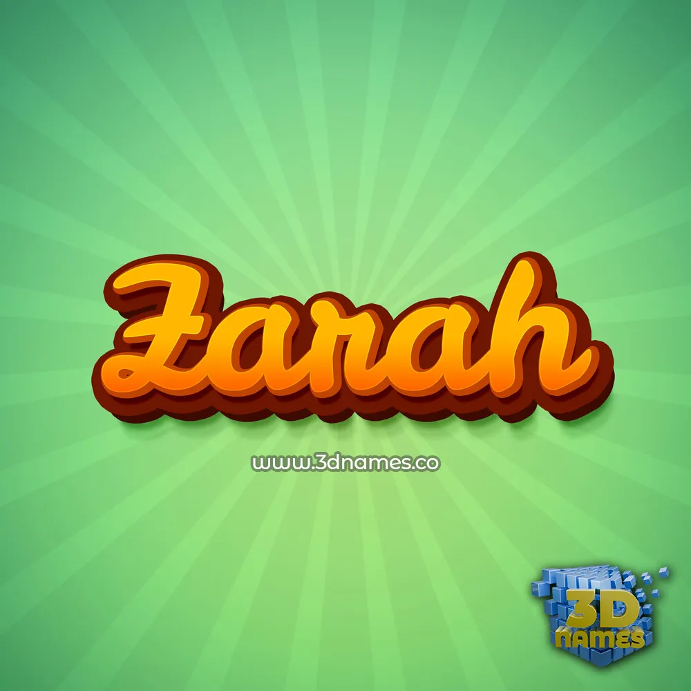 zarah in Green Rays style - 3D name wallpaper zarah in Green Rays style - 3D name wallpaper