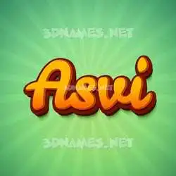 asvi in Green Rays style - 3D name wallpaper