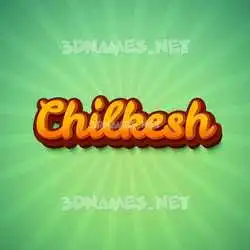 chilkesh in Green Rays style - 3D name wallpaper