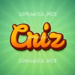criz in Green Rays style - 3D name wallpaper