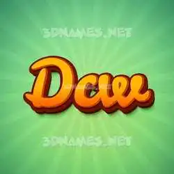 dcw in Green Rays style - 3D name wallpaper