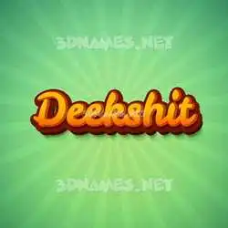 deekshit in Green Rays style - 3D name wallpaper