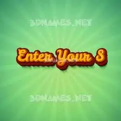 enter your s in Green Rays style - 3D name wallpaper