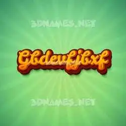 gbdevfjbxf in Green Rays style - 3D name wallpaper