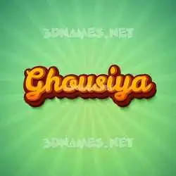 ghousiya in Green Rays style - 3D name wallpaper
