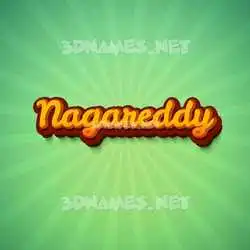 nagareddy in Green Rays style - 3D name wallpaper