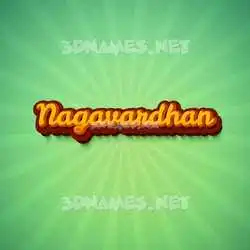 nagavardhan in Green Rays style - 3D name wallpaper