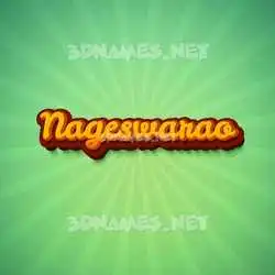 nageswarao in Green Rays style - 3D name wallpaper