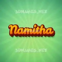 namitha in Green Rays style - 3D name wallpaper