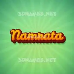 namrata in Green Rays style - 3D name wallpaper