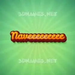naveeeeeeeee in Green Rays style - 3D name wallpaper
