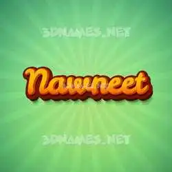 nawneet in Green Rays style - 3D name wallpaper